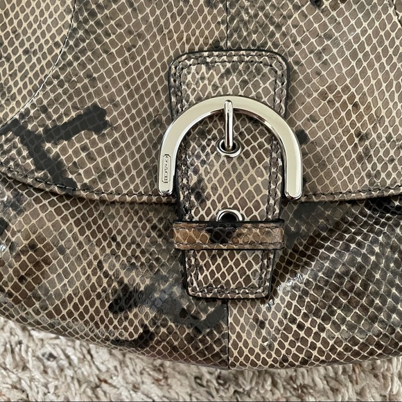 Coach Snakeskin Crossbody Bag - Picture 5 of 7